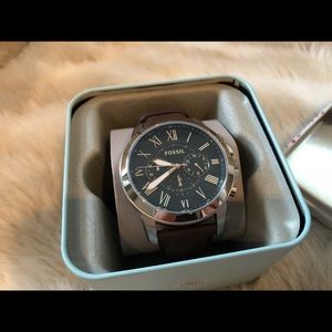 Like New Fossil Men’s Leather watch